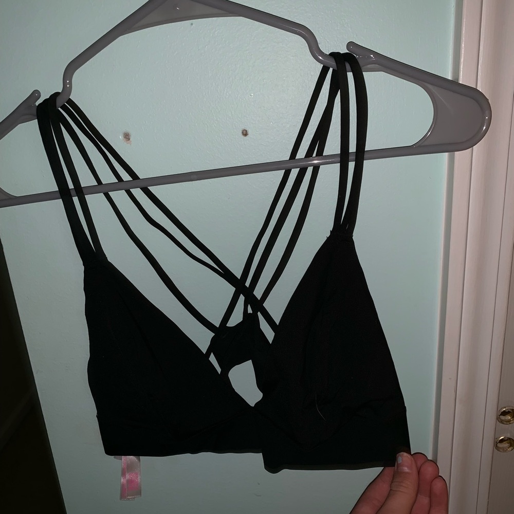 black bralette from pink Large